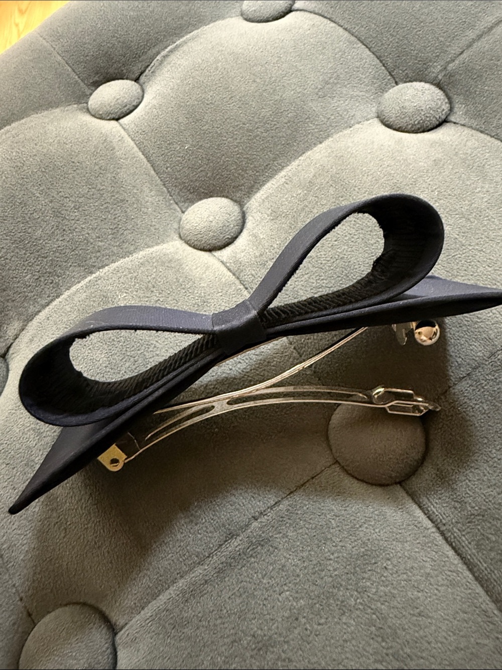 Navy Women Hair Clip